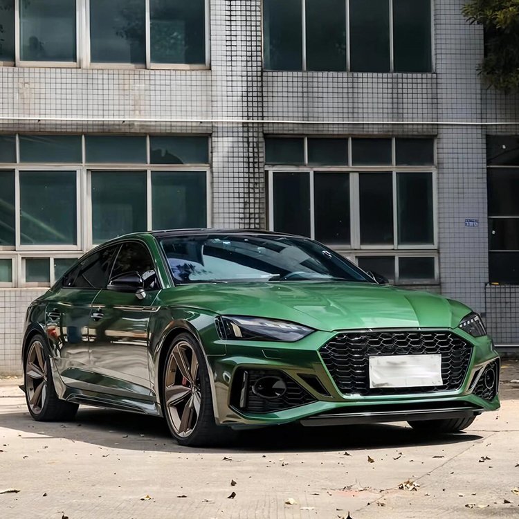 Bright metal paint series Manufacturer best color changing gloss clear car wraps vinyl gray metal green vinyl TPU car wrap film