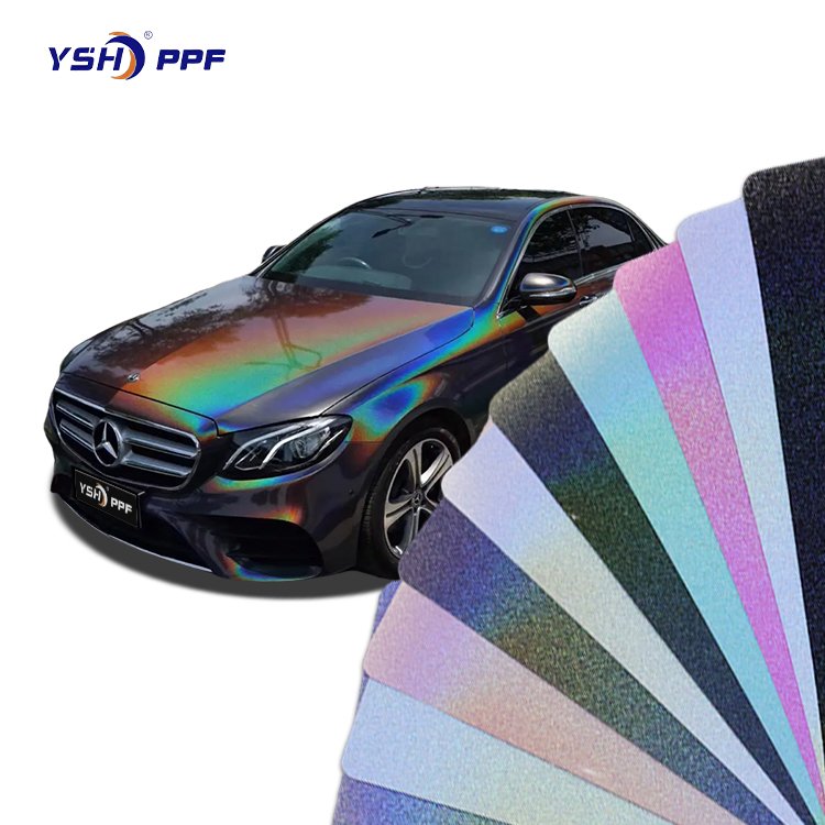 YSH Factory Auto PPF Body Film Car Wrap PET hight Gloss Film Car wrap vinyl tint car decorative film