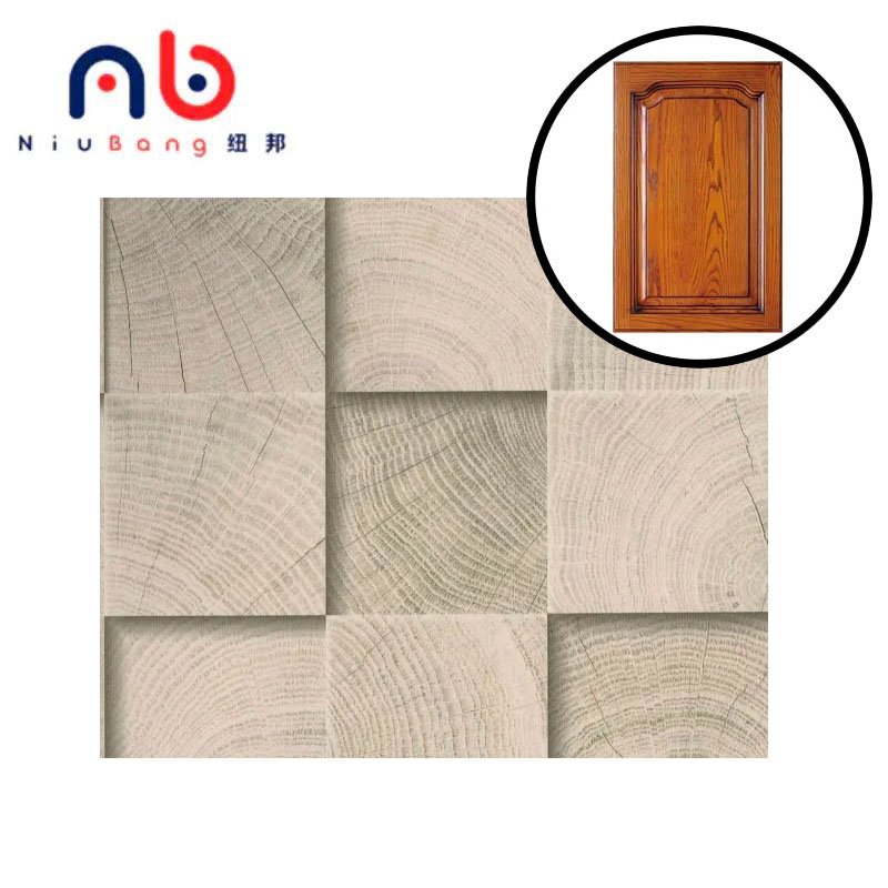 Large Wood Grain Design PVC Sheet For Vacuum Membrane Press For Furniture Decor PVC Decorative Film Roll