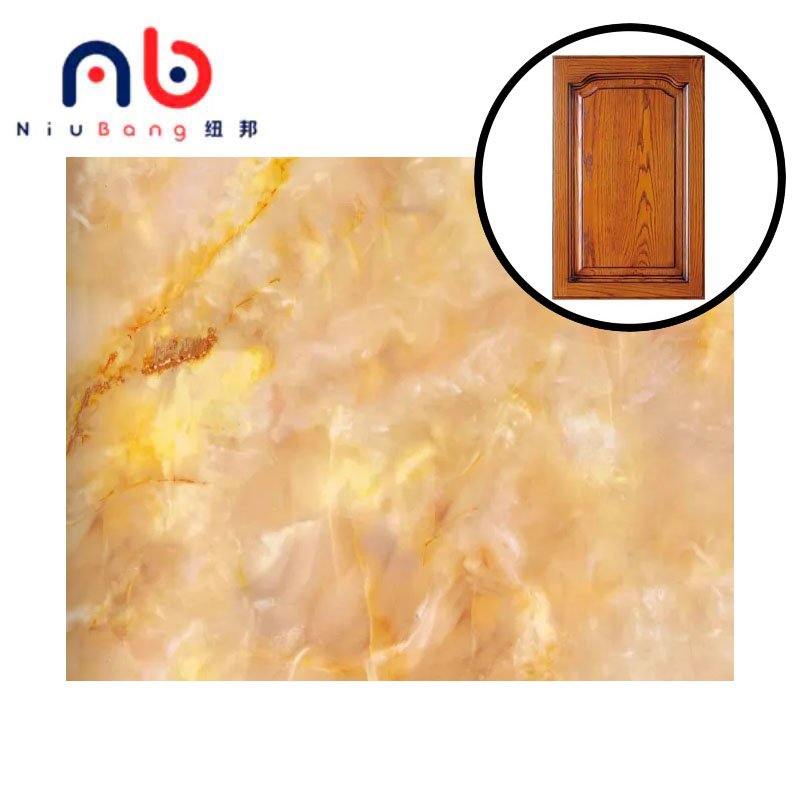 Large Wood Grain Design PVC Sheet For Vacuum Membrane Press For Furniture Decor PVC Decorative Film Roll