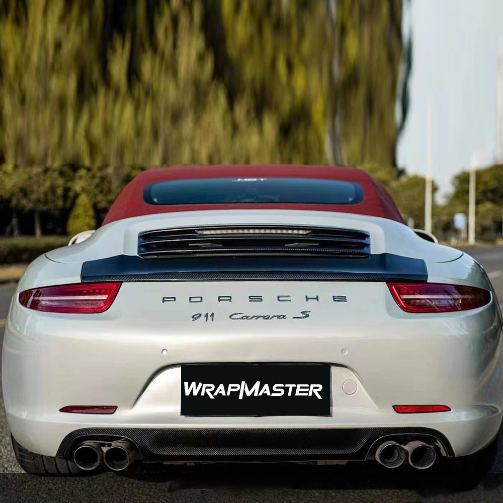 WRAPMASTER PET Martin Silver Grey Vehicle Wraps Car wrapping film