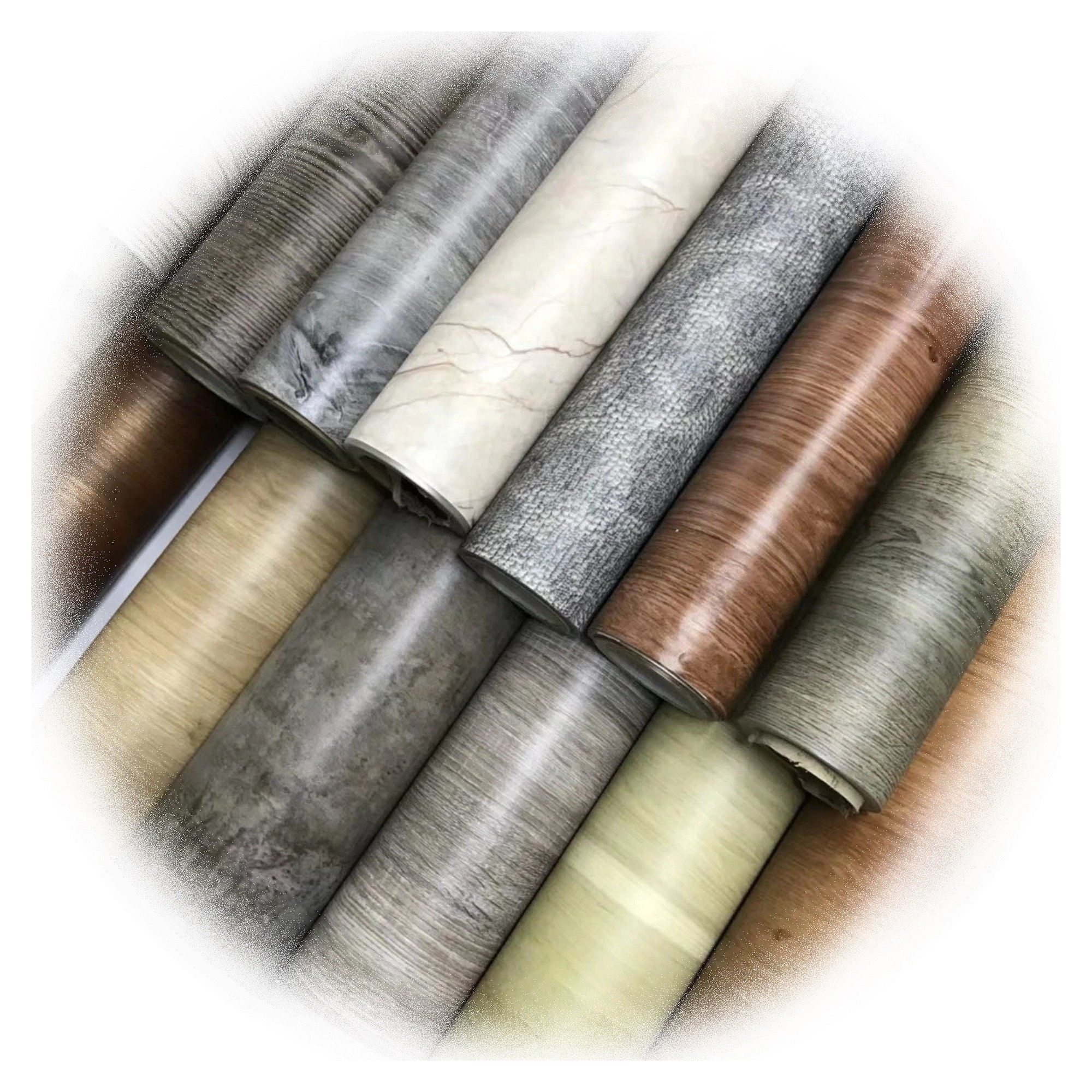 peel and stick pvc self adhesive film roll for furniture decoration