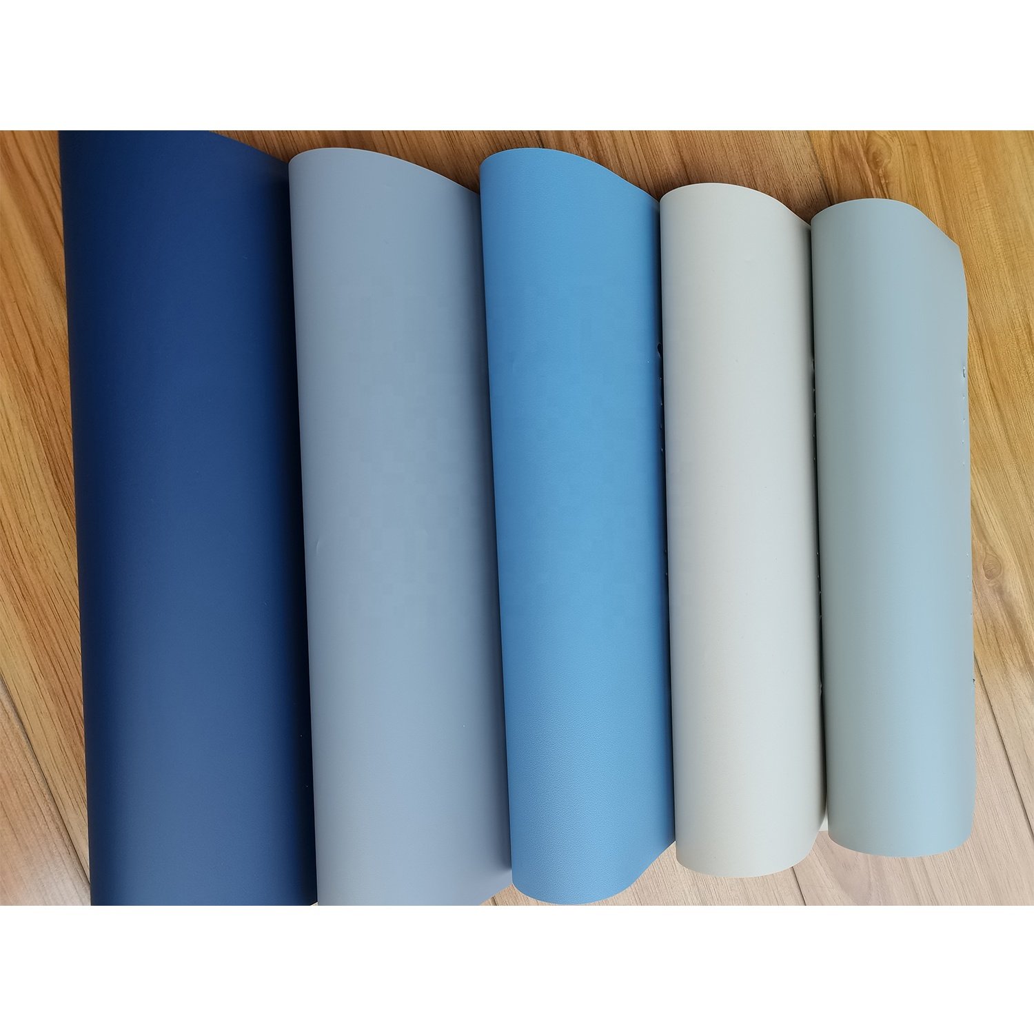 Moisture Proof Soft Touch PVC Lamination Film Embossed Solid Color PVC Decorative Film For Furniture Surface