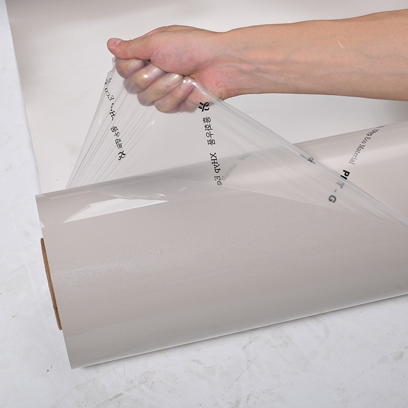 Anti-Scratch Mirror Shade High Glossy Decorative Plastic Solid Color PETG Film