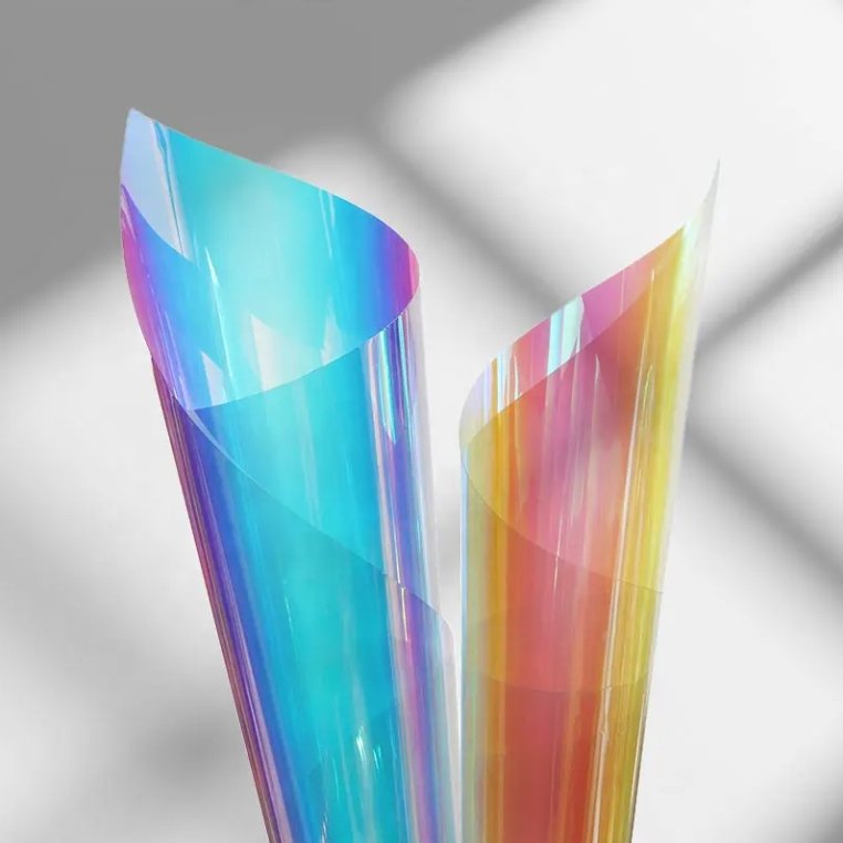 HEY FILM Self-Adhesive PET Building Film Self-Healing One Way Privacy Protection House Windows Decorative Film