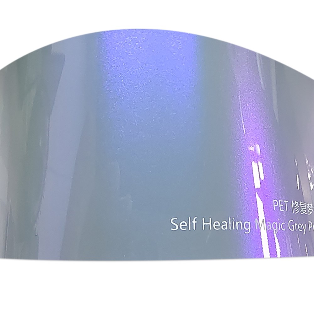 1.52*17m PET Self Healing Magic Grey Purple Car Films High Quality Car Wrap Premium Vinyl Wrap Car Wrapping Film