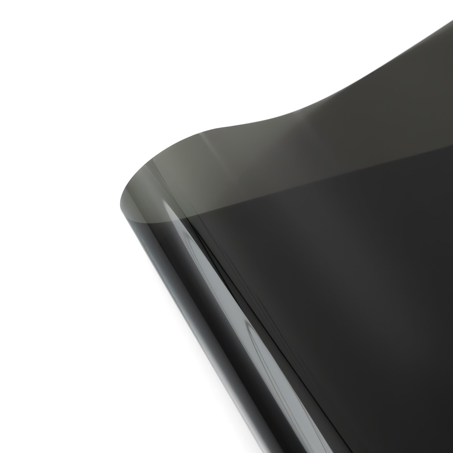 18% VLT Mirror Black High Reflection Self-Adhesive PET Building Film K14 Privacy Protection House Windows Decorative Film