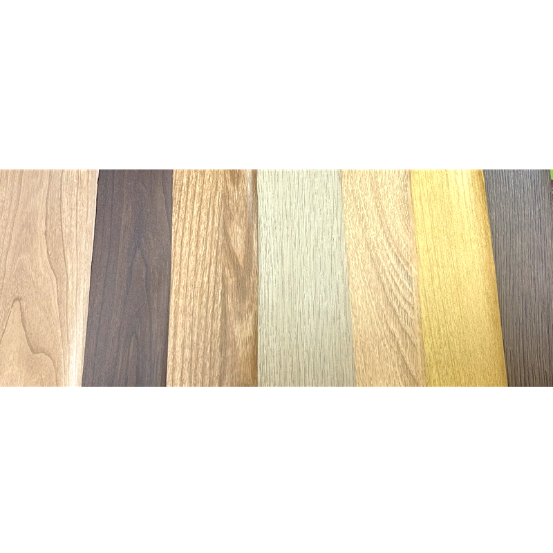 Wooden Pattern Waterproof Wood Grain Vinyl Vacuum Laminadora Wardrobe Door Membrane Decorative PVC Film