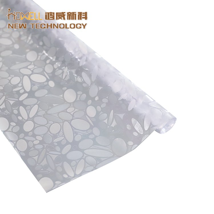 Doors Decorative Self Adhesive Window Film Sliding Glass PVC Modern 3d Laser Effect,can Refract Sunlight to Rainbow Color CN;TIA