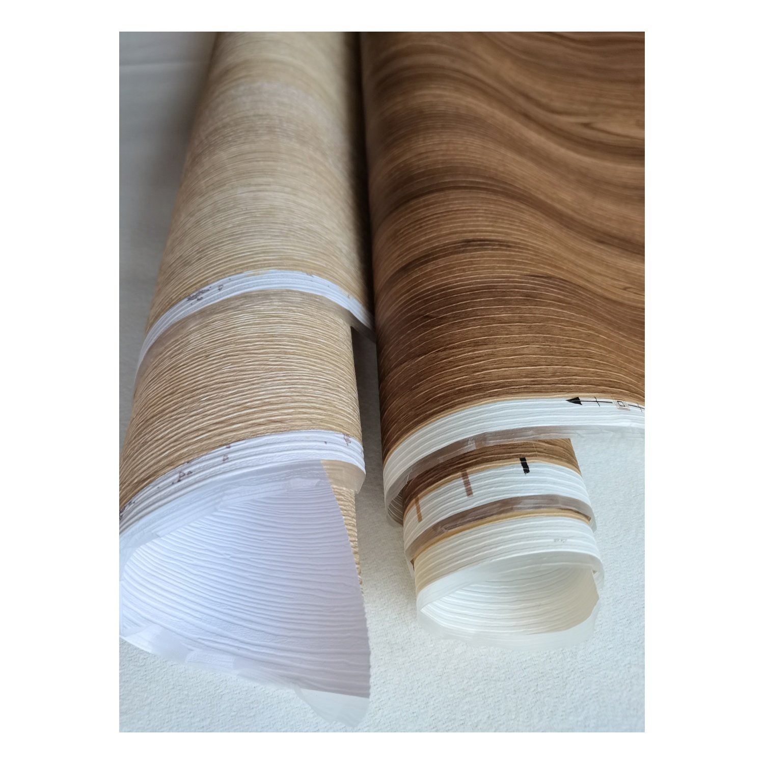 Soft Touch PVC Printing Decorative Film Wood Grain Solid Color Marble Grain PVC Membrane Foil For Home