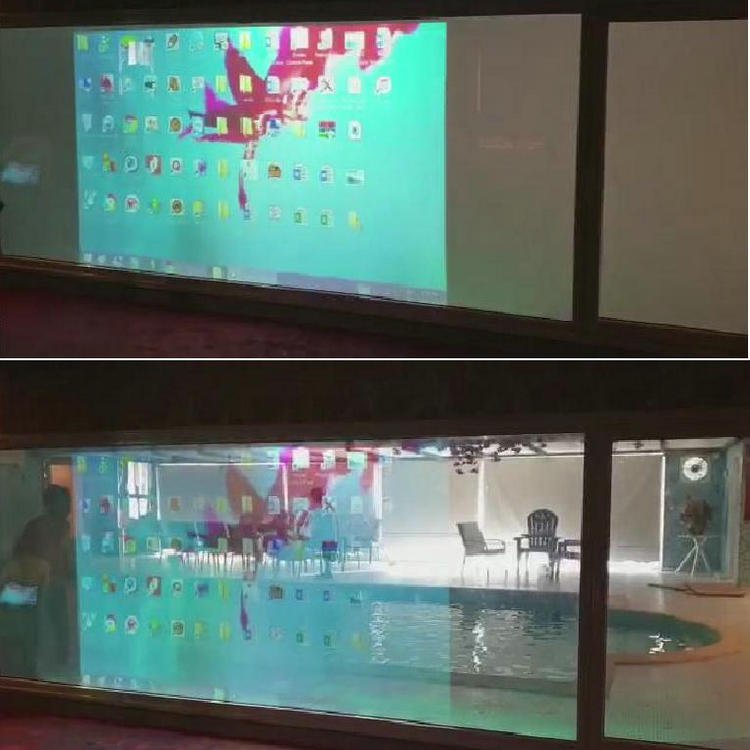 Electronic PDLC smart Tint switchable smart electric glass film for building glass Projection Film