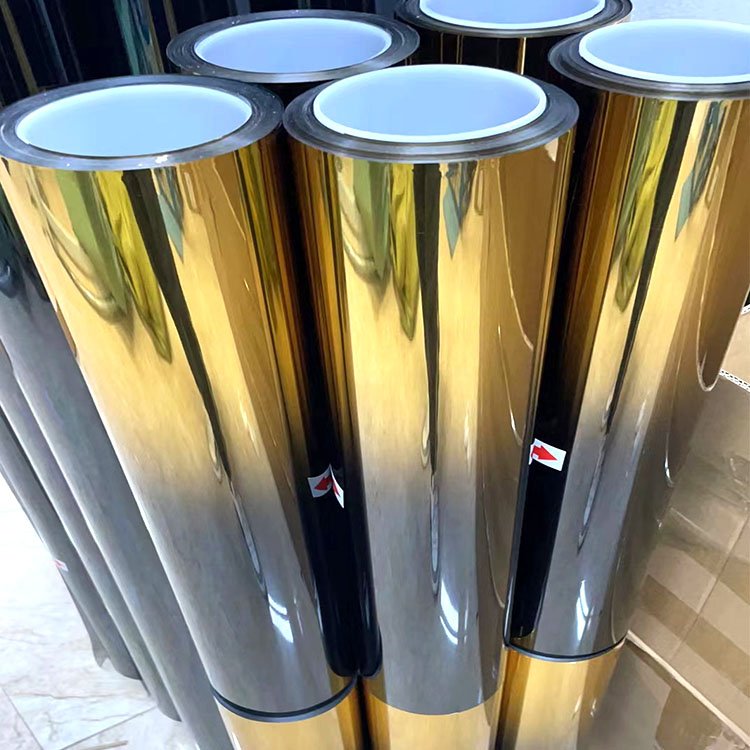 double tone film two tone gradation reflective window film