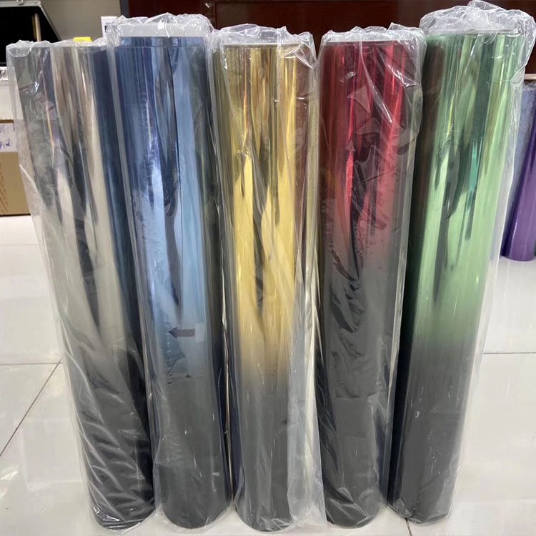double tone film two tone gradation reflective window film