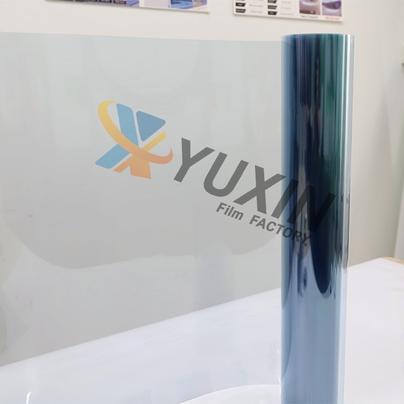 Heat Insulation Glass Building Window Film 2Ply 99% Uv Rejection Solar Tinted Film