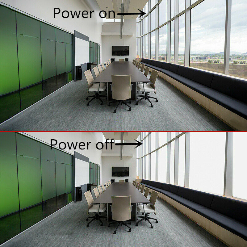 PDLC Film Smart Glass Window 110V Electric Switchable Privacy Film Magic Glass