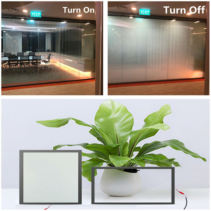 PDLC Film Smart Glass Window 110V Electric Switchable Privacy Film Magic Glass