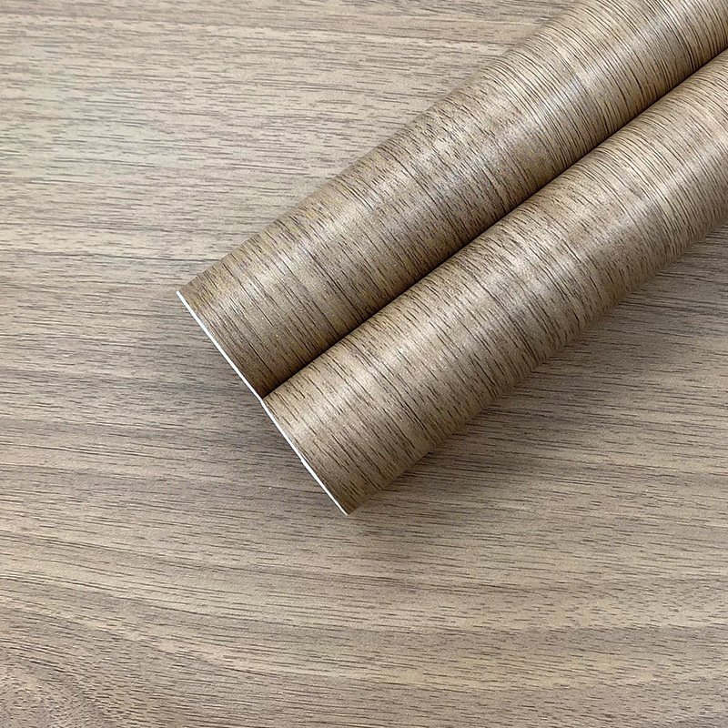 Mobile Container house wall floor panel board decorative furniture wood grain petg films for bedroom kitchen cabinet