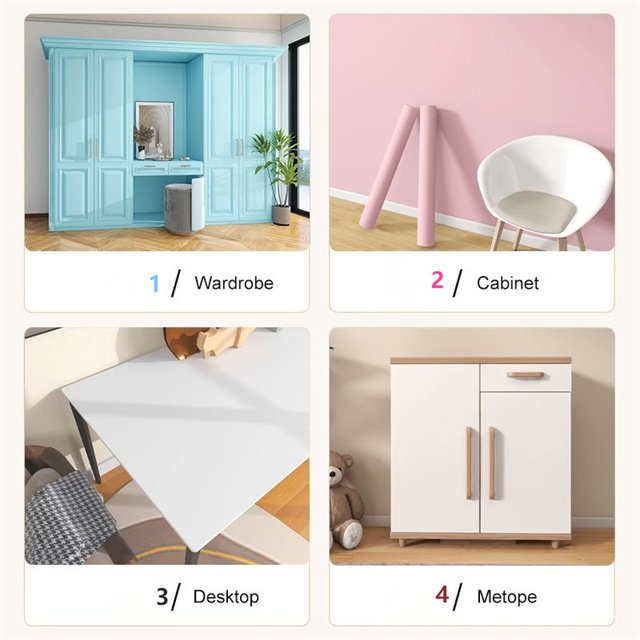Building Window Door Bedroom Living room Explosion-proof Protective Stained Lamination PET PETG Furniture Decorative Film