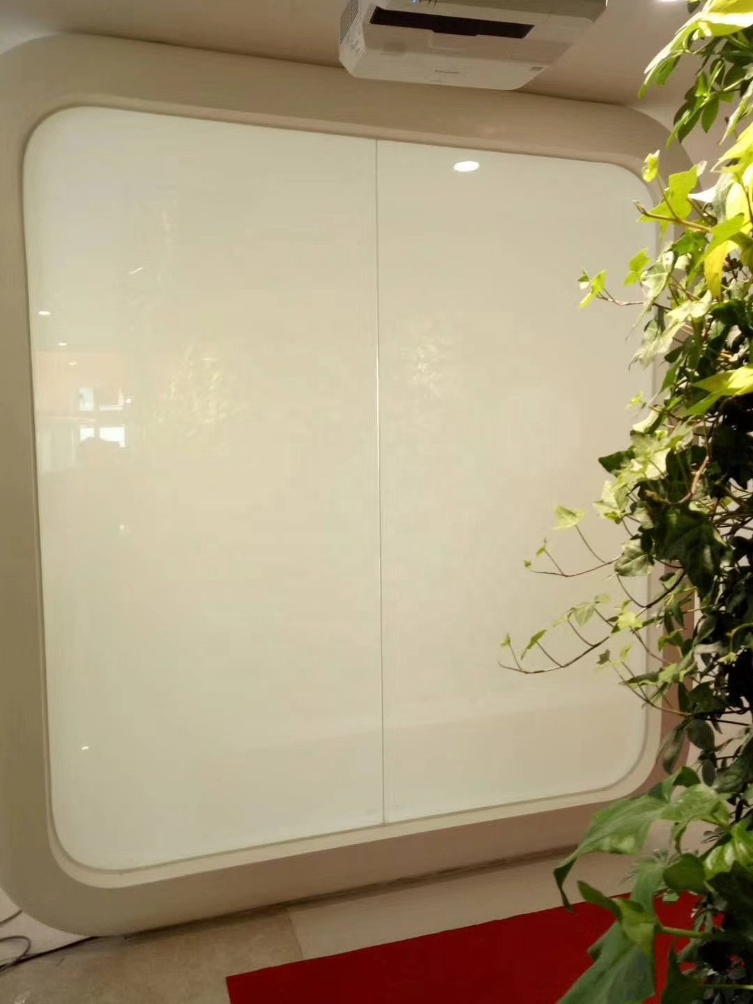Self-adhesive Electrical Switchable Pdlc Smart film For Glass Window With Remote Control For Privacy Protection