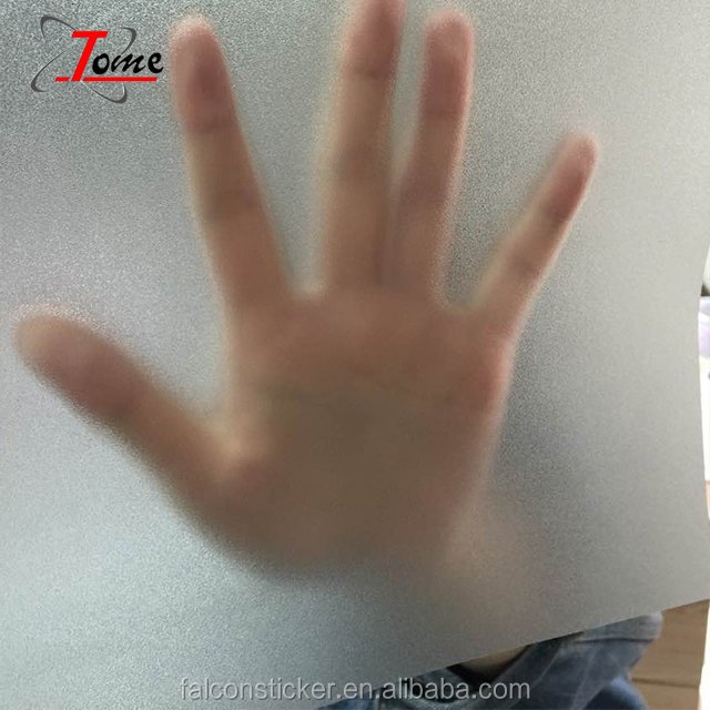 Privacy Window Film Self Adhesive Glass Stickers Frosted Glass Decoration ,printing Frosted / Etched Decorative 80micrron 120gsm