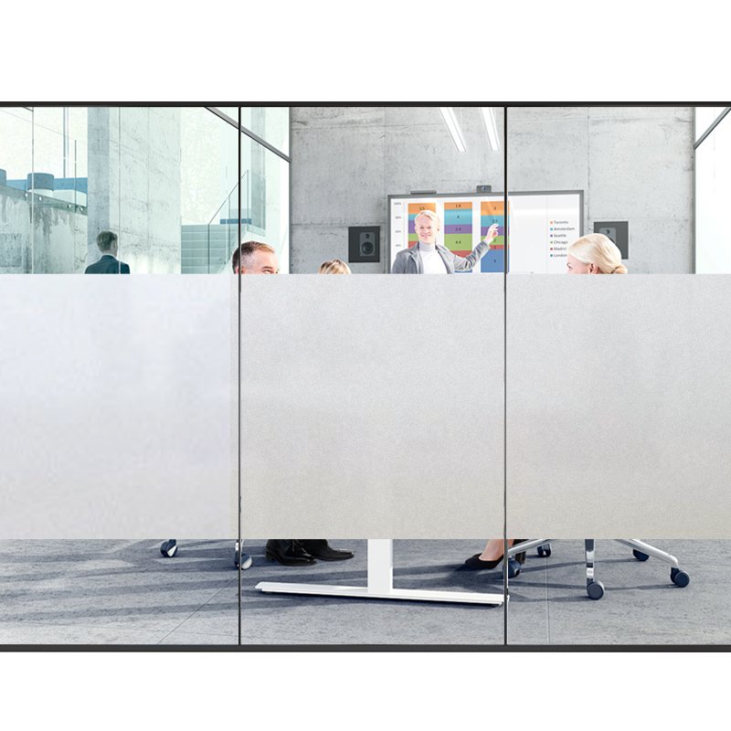 Wholesale Price Pvc 3D Sticker Decorative Glass Door Window Film For Office Toilet Bathroom