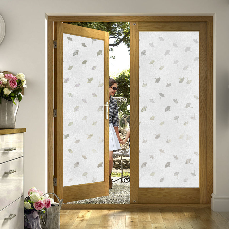 Wholesale Price Pvc 3D Sticker Decorative Glass Door Window Film For Office Toilet Bathroom