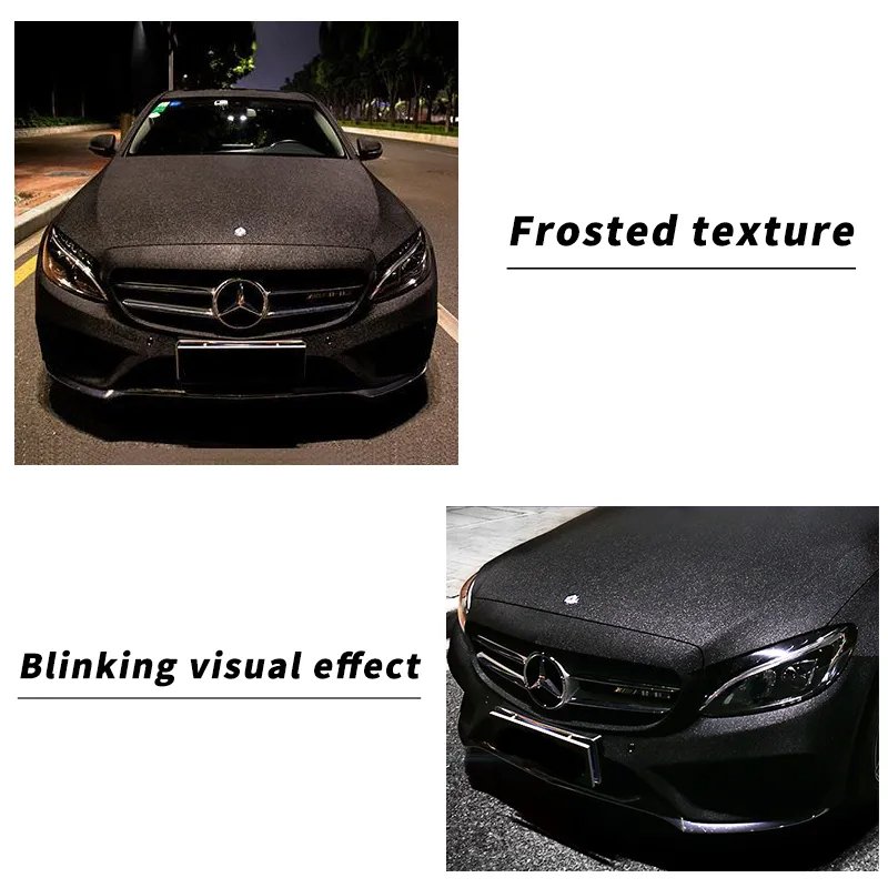 Car Styling black Glitter Diamond Shiny Vinyl Films Wrap For Car Body Car Sticker Auto decoration motorcycle decal