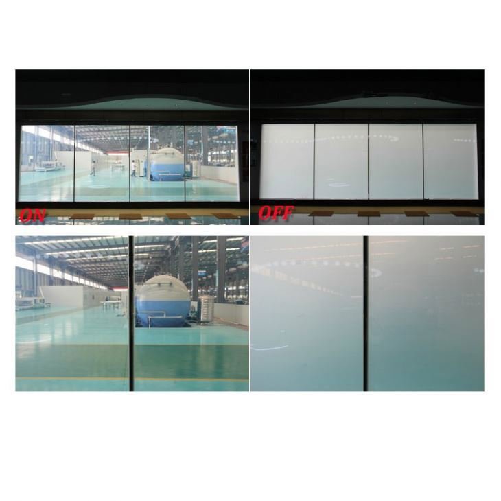 Dimming Glass Film Electric Dimmer Film Smart PDLC Film with Transformer