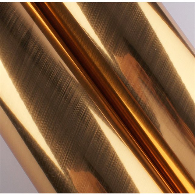 Metal High gloss PETG Industrial Decorative MDF Laminated Wall Kitchen Cabinet Panel Protective Films