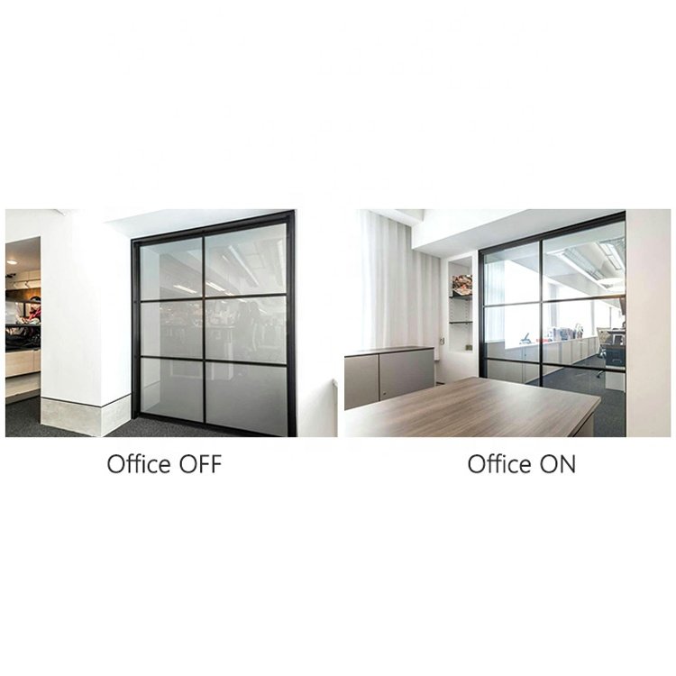 Pdlc Electrochromic film Farmhouse Lamina Inteligente Para Vidrio De Ventana Float Tinted Glass Intelligent Dimming Film