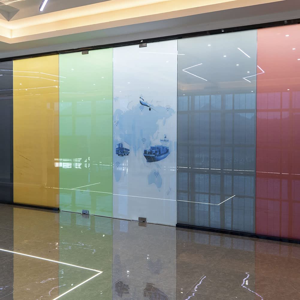 PDLC Smart Film For Glass On Off Office Door PDLC 60V Window Film For Building Smart Glass Film Partition Curtain PDLC Sheet