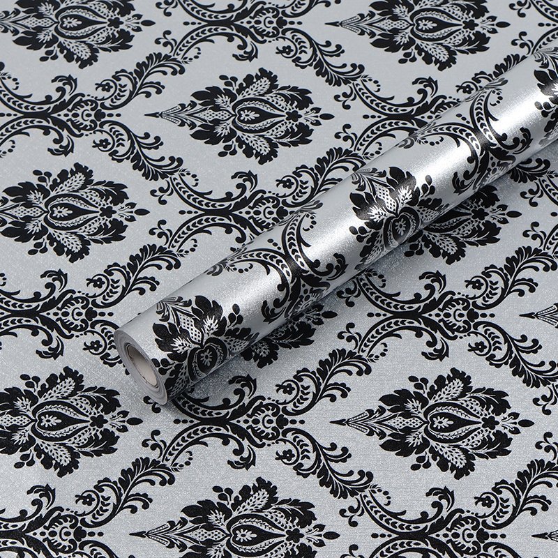 background self adhesive wall paper European style contact paper rolls vinyl decorative film good price easy to use customized