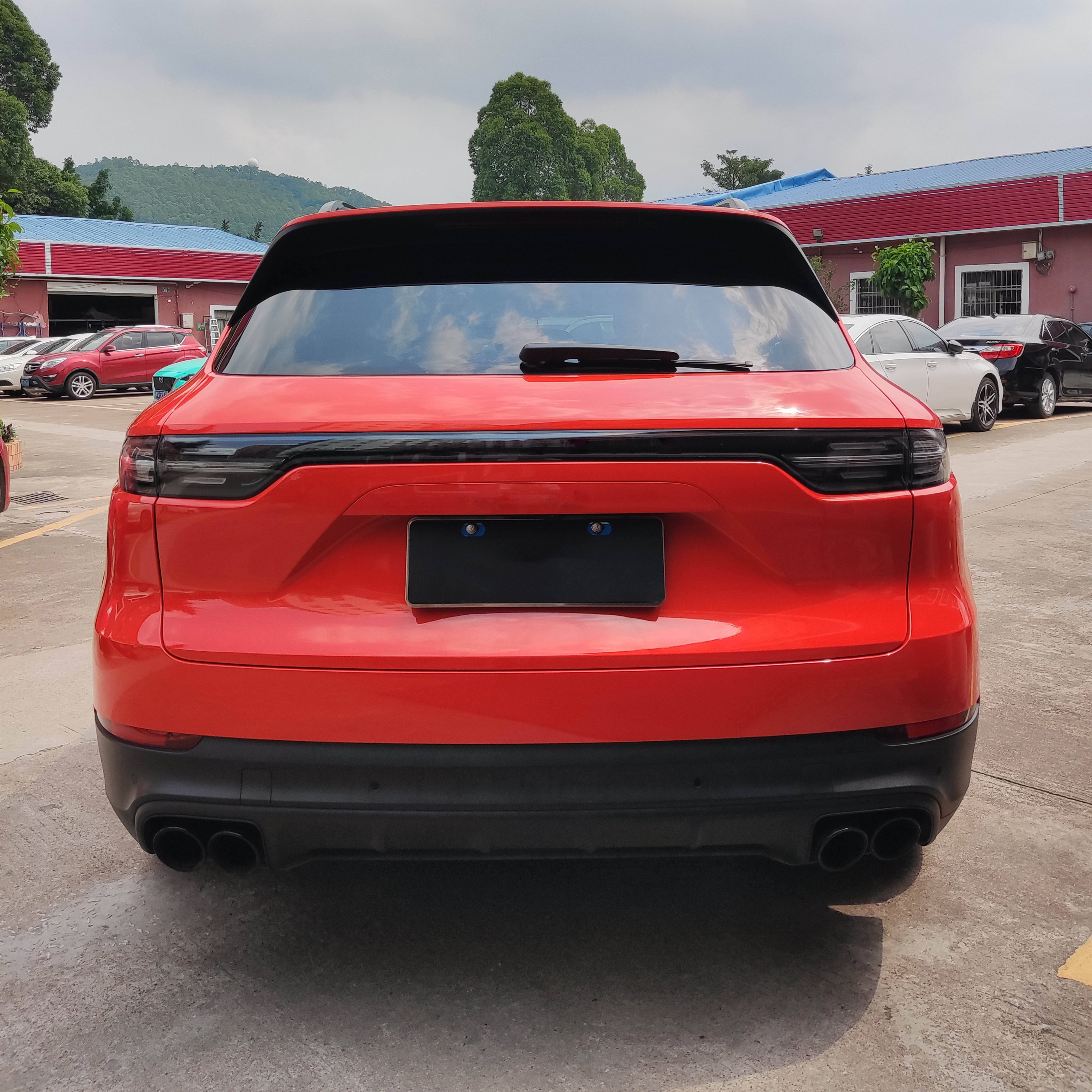 Auto PVC Crystal Lava Orange Vinyl Car Wrap Sticker Color Changing Sticker Car Body Decoration Film