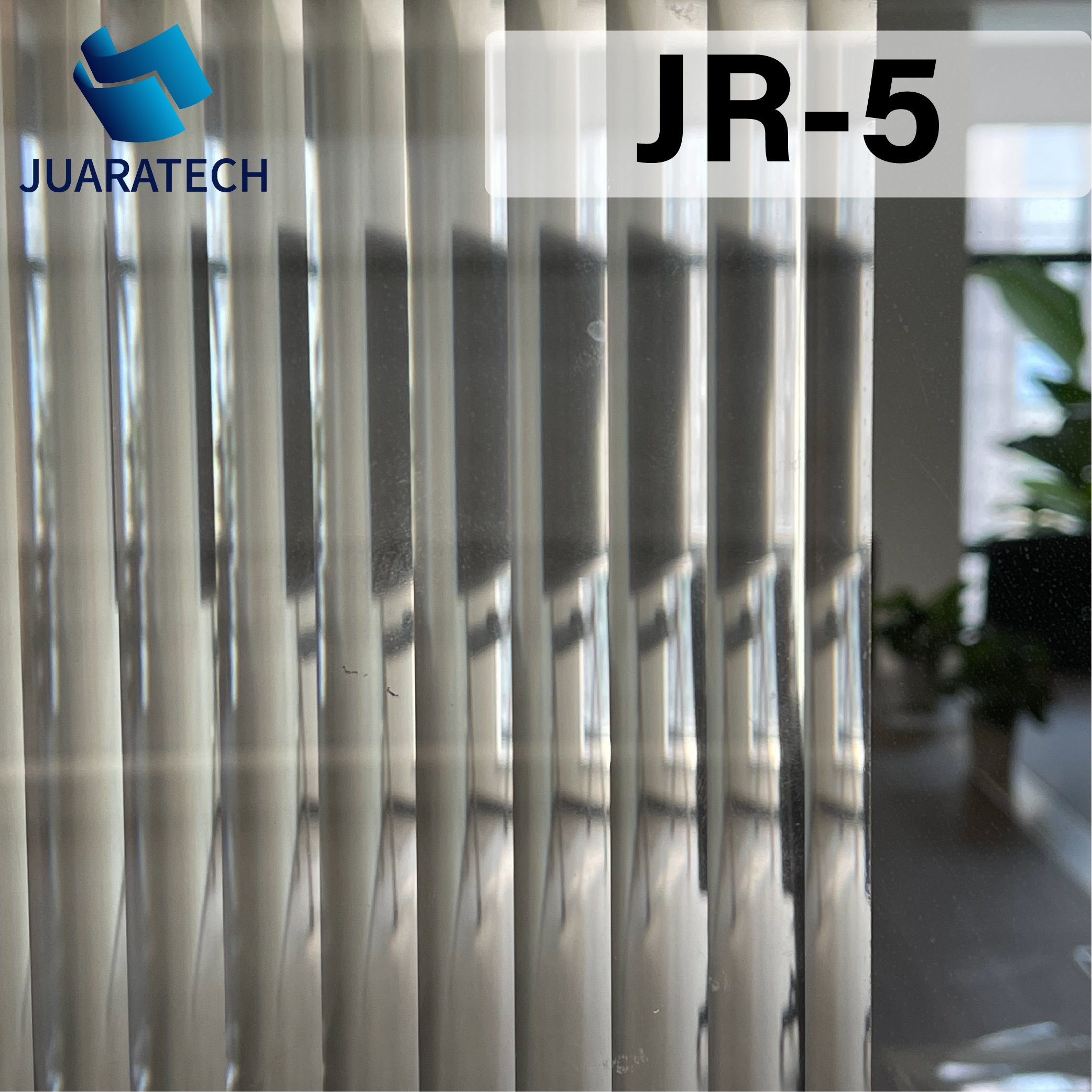Best-selling 3D Reeded Glass Film Decorative Window Film Tint UV Block Commercial Residential Glass Stickers