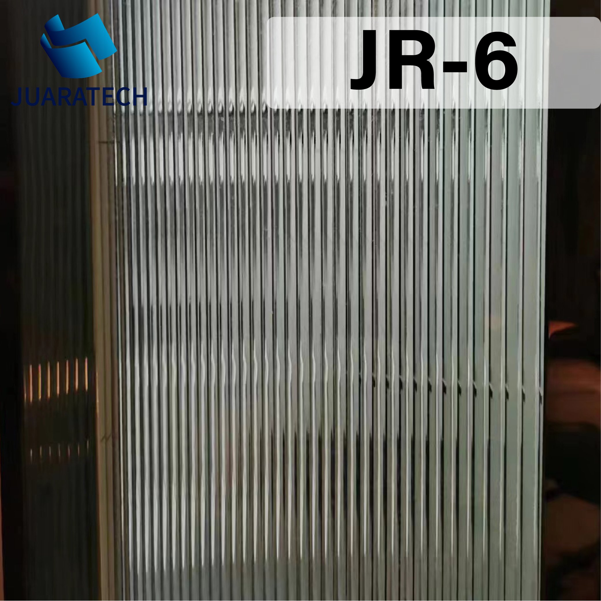 Best-selling 3D Reeded Glass Film Decorative Window Film Tint UV Block Commercial Residential Glass Stickers