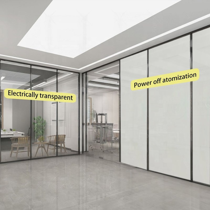 Latest Design Smart Hotel Glass Privacy Film Decorative Films Protect Privacy switchable Transparency and atomization