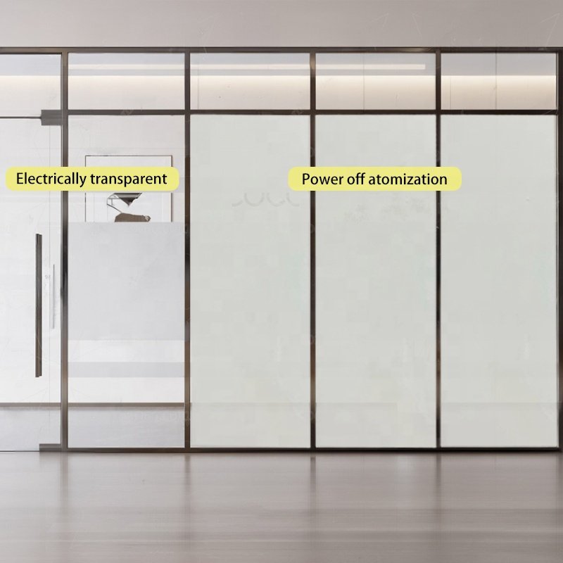 Latest Design Smart Hotel Glass Privacy Film Decorative Films Protect Privacy switchable Transparency and atomization