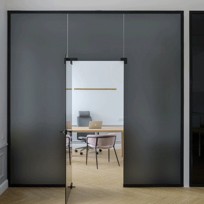 PDLC Smart Film For Glass On Off Office Door PDLC 60V Window Film For Building Smart Glass Film Partition Curtain PDLC Sheet