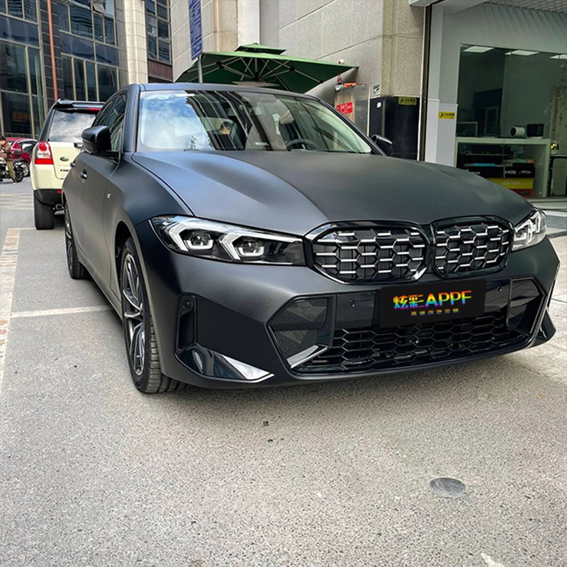 Wrap Vinyl Black Car Wrapping Ppf Film Color Ppf Color Change Film Decorative Protection Film Vinyl Wraps