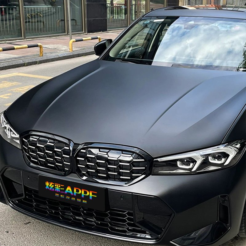 Wrap Vinyl Black Car Wrapping Ppf Film Color Ppf Color Change Film Decorative Protection Film Vinyl Wraps
