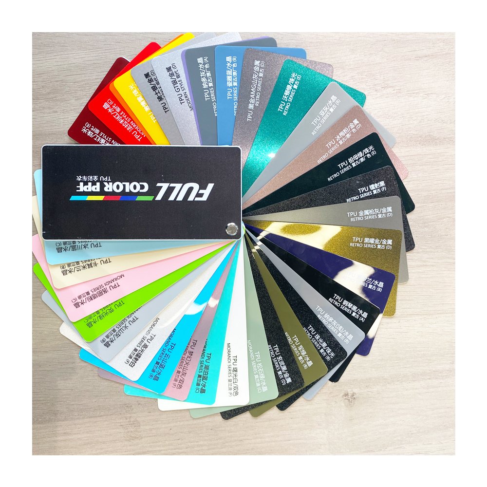 Crystal Ceramic Blue 7.5 Mil Premium Quality Self-healing Anti-yellowing Clear PPF Top TPU Paint Protection Film for all cars