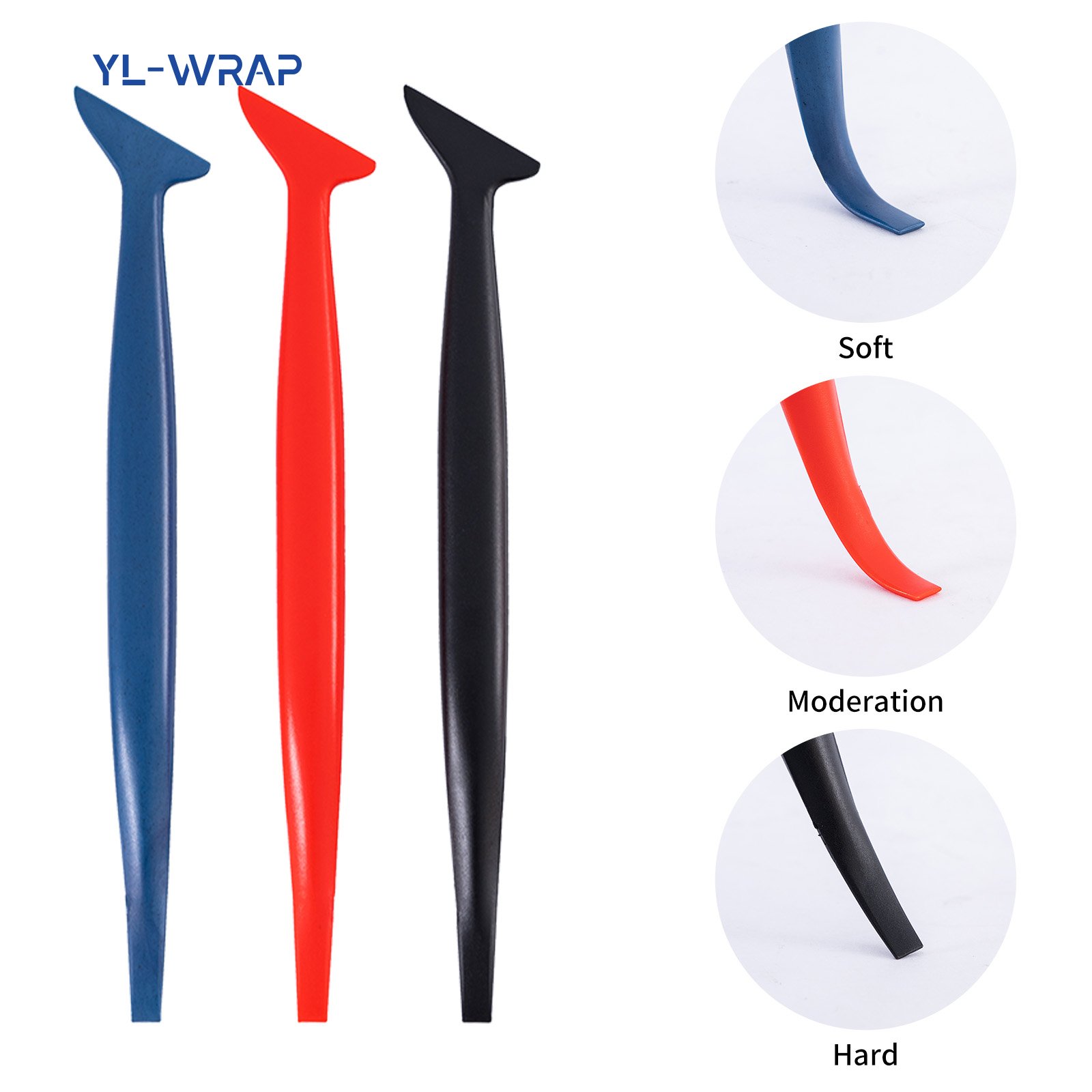 High Quality car tint tools set Squeegee Car Vinyl Wrap Tool Tucking Scraper Window Tint Tools Wrapping Set For Tint