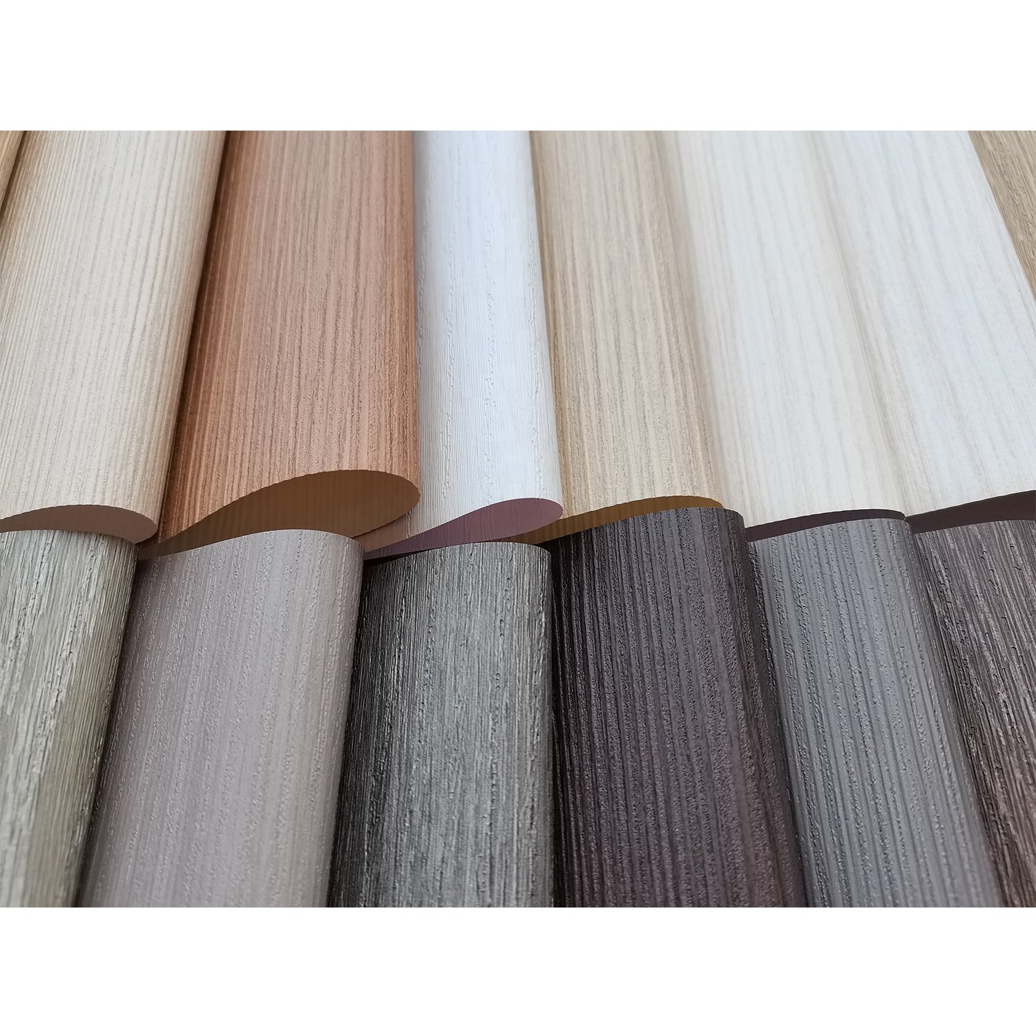 Wood Grain Lamination Rolling Film Opaque PVC Decorative Films Moisture-Proof Membrane Door Skin