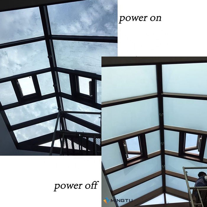 Mingtu Super Clear Decorative film Heat Insulation price graphic design power supply switchable pdlc film