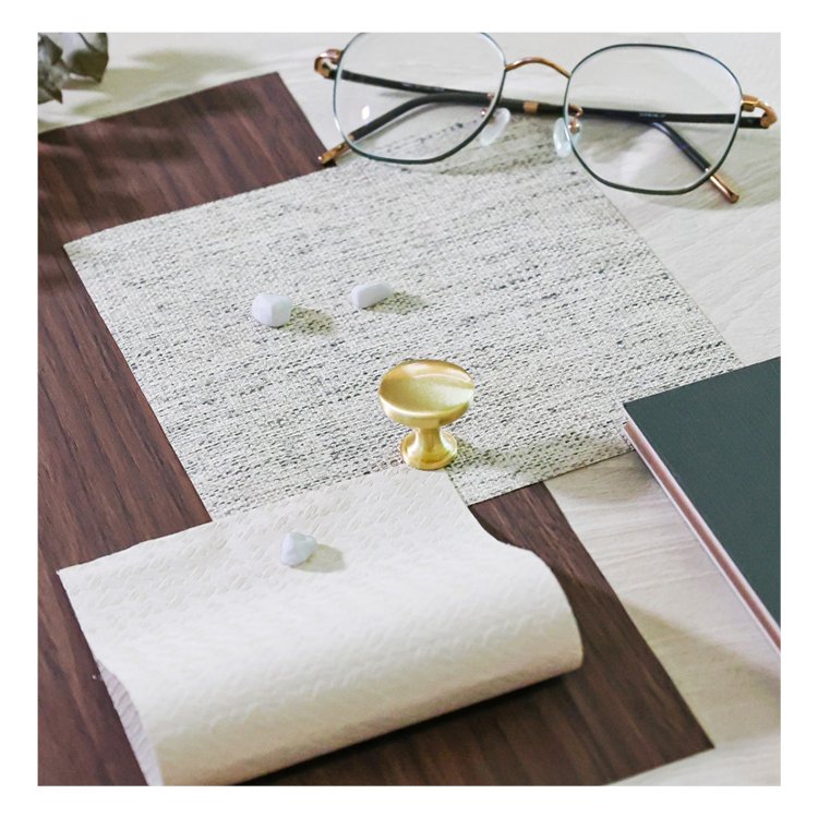 Low price PP PVC funiture board decorative film for home building materials and real estate by digital print profile lamination