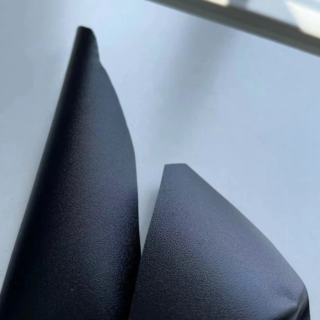 black smooth interior and exterior pvc film for furniture