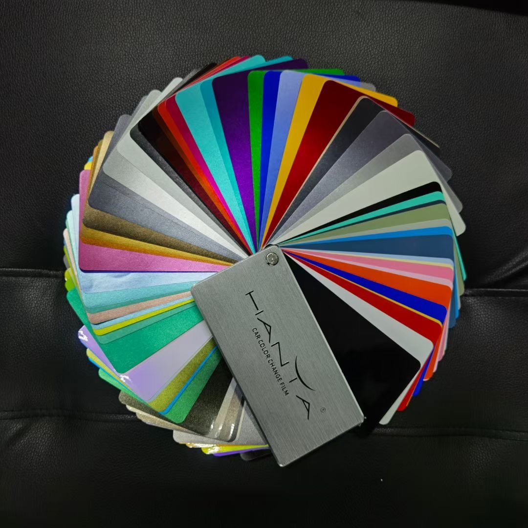 Vehicle Color Wrap Sample Swatches Books Color Shift Wrapping Vinyl Car Film