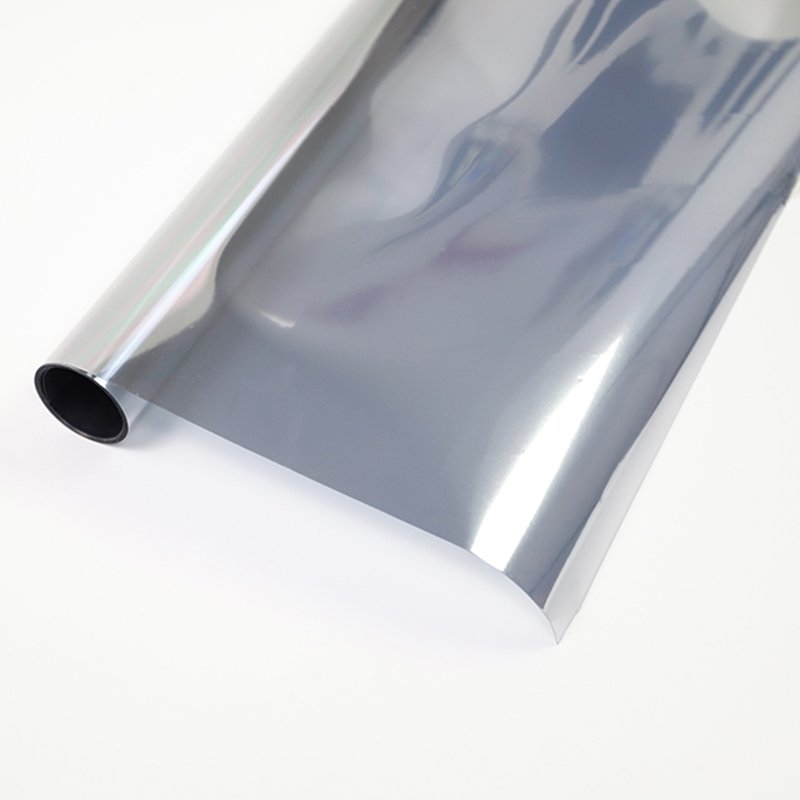 Double silver window film mirror reflective metalized insulfilm residential glass poliester UV resist interior anti fading