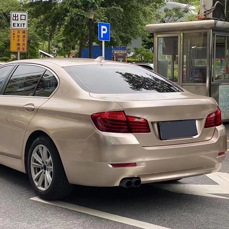 Metal Champaign Dark Gold Best selling gold Car Wrap Vinyl Car Body Stickers Film Color Change For Vehicle