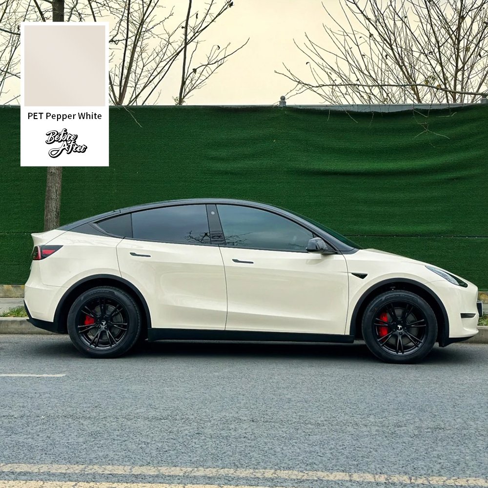 Super gloss Wrap Vinyl Color change PET Pepper White Auto Car Wraps Bubble Free Decoration films Car Wrap vinyl